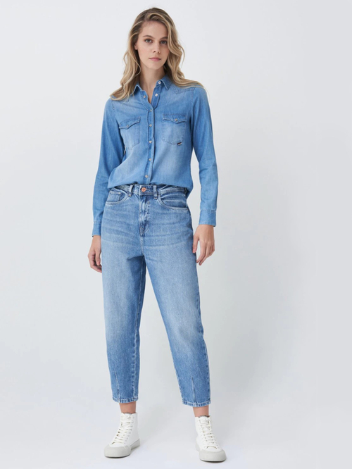 Salsa Jeans dámska džínsová košeľa