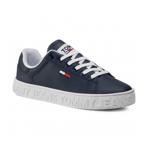 Tommy Jeans dámske tmavomodré tenisky Cupsole Sneak
