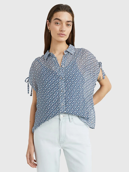 Tommy Hilfiger dámska blúzka s monogramom