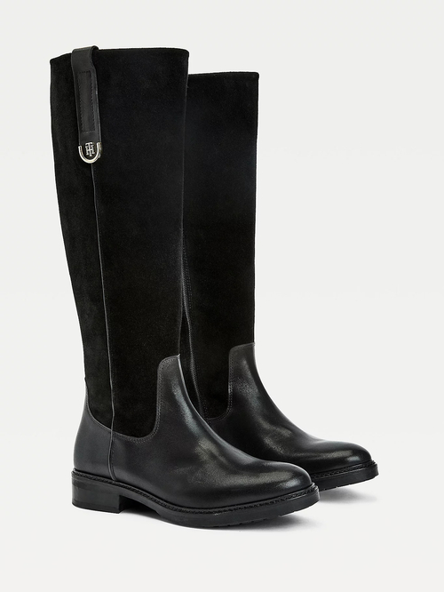 Tommy Hilfiger dámske čierne čižmy