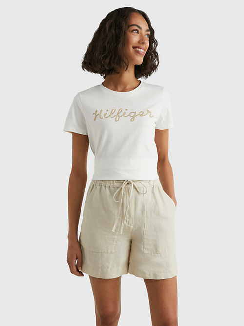 Tommy Hilfiger dámske biele tričko