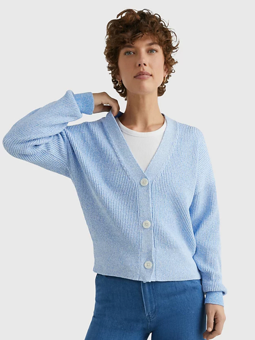 Tommy Hilfiger dámsky modrý sveter