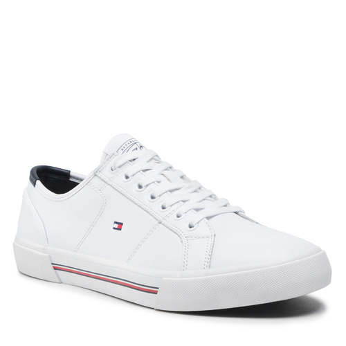 Tommy Hilfiger pánske biele tenisky Corporate
