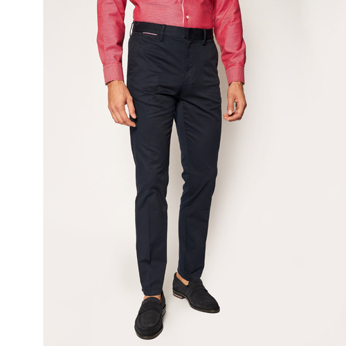 Tommy Hilfiger pánske modré nohavice Denton TH Flex