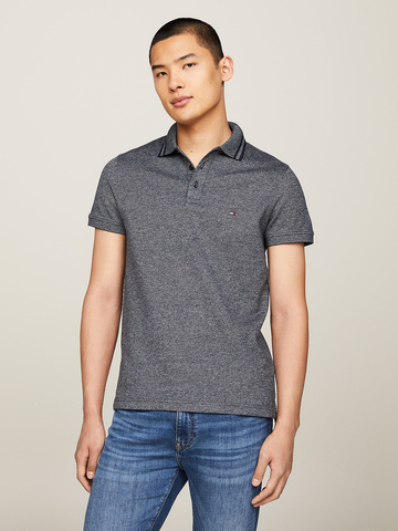 Tommy Hilfiger pánske tmavo modré polo tričko