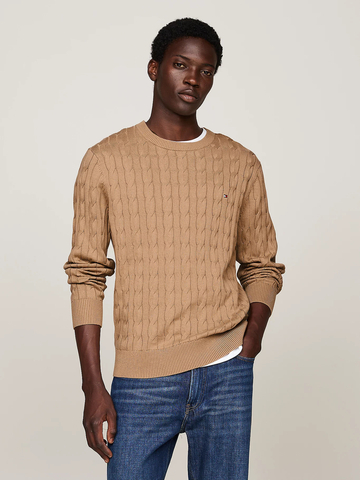 Tommy Hilfiger pánsky béžový sveter