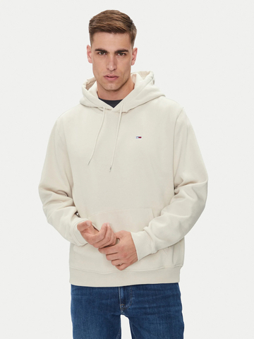Tommy Jeans pánska béžová mikina