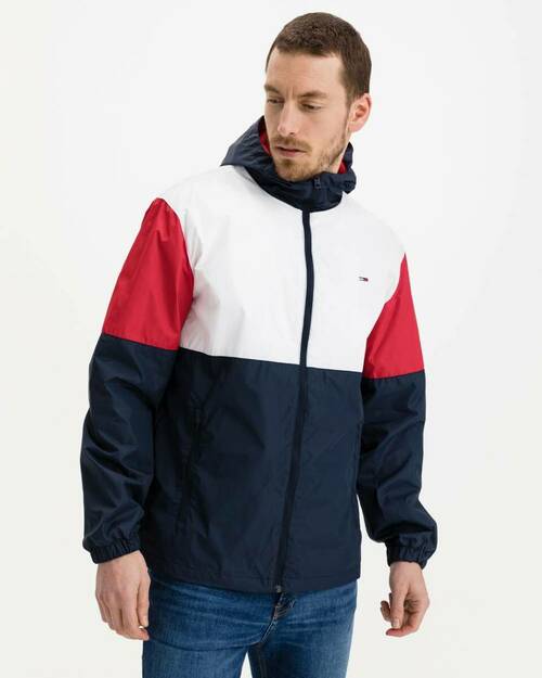  Tommy Jeans pánska tenká bunda Colorblock