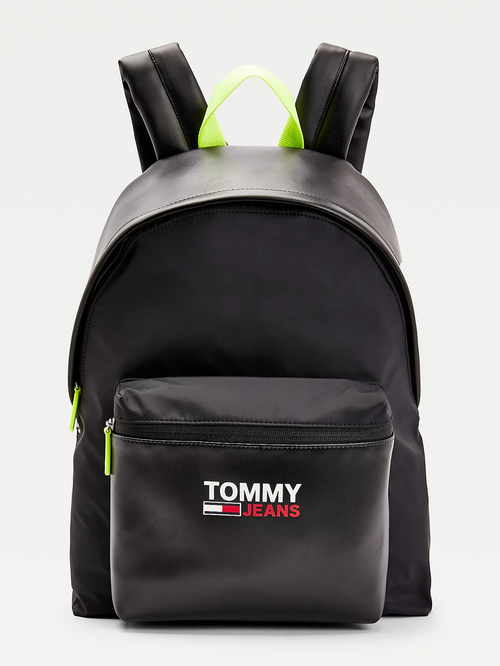 Tommy Jeans pánsky čierny batoh Campus