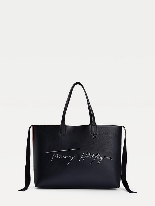 Tommy Hilfiger dámska tmavo modrá veľká kabelka Iconic