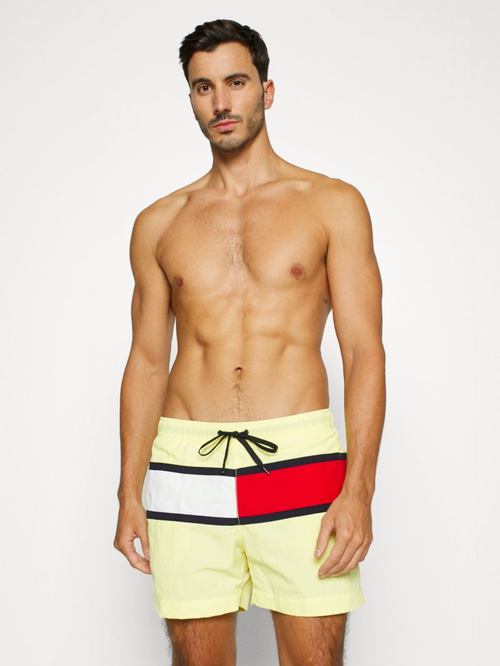 Tommy Hilfiger pánske žlté plavky
