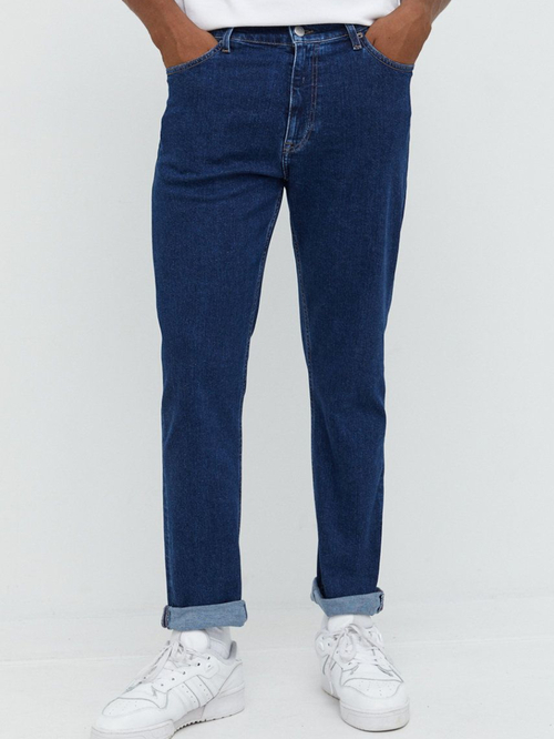 Tommy Jeans pánske modré džínsy DAD JEAN