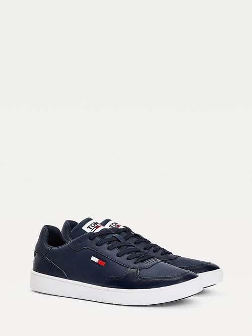 Tommy Jeans pánske tmavomodré tenisky Essential Cupsole
