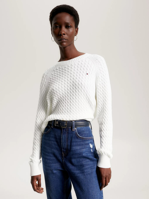 Tommy Hilfiger dámsky biely sveter