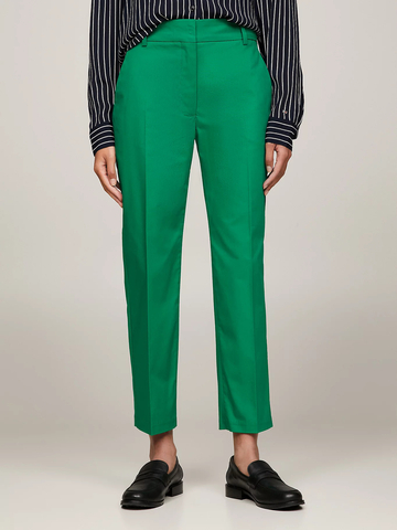 Tommy Hilfiger dámske zelené Chino nohavice