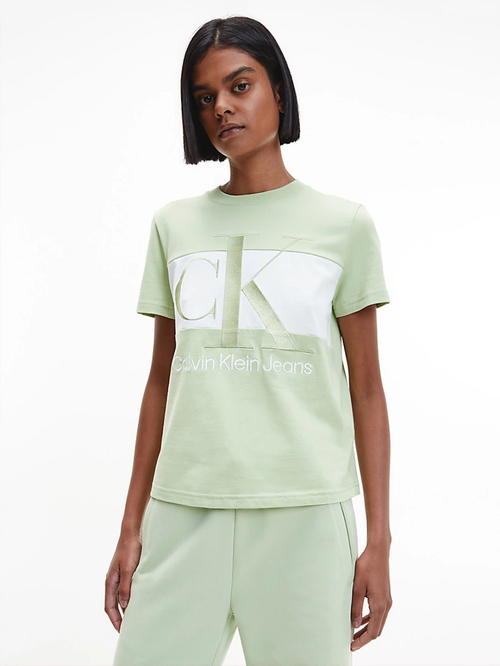 Calvin Klein dámske zelené tričko