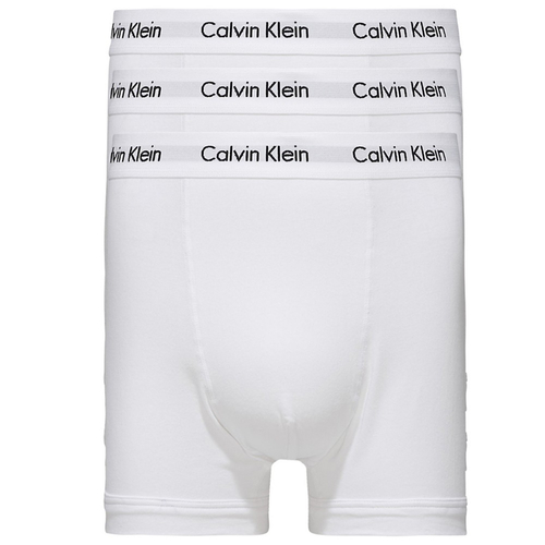 Calvin Klein pánske biele boxerky 3 pack