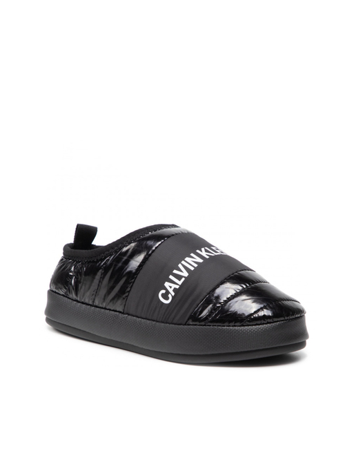 Calvin Klein dámske čierne papuče