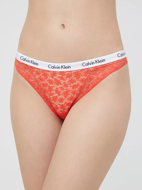 Calvin Klein dámske červené nohavičky