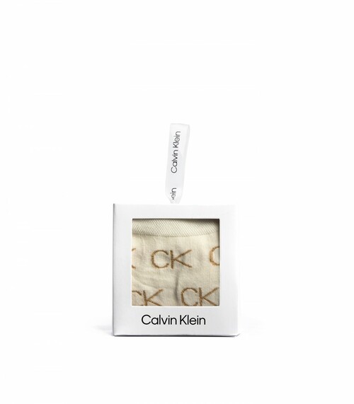 Calvin Klein dámske krémové ponožky