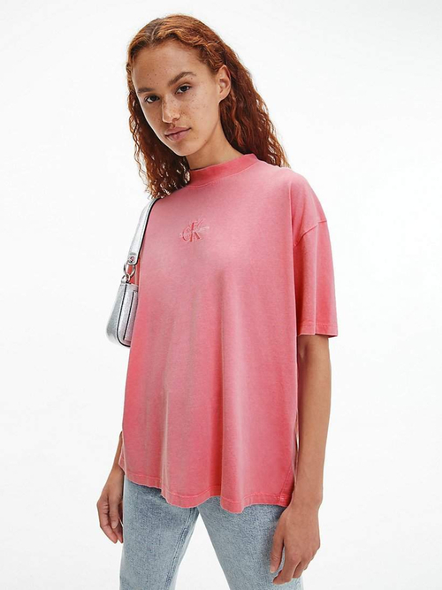 Calvin Klein dámske ružové Boyfriend tričko