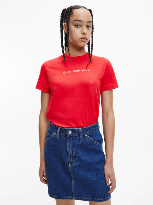 Calvin Klein dámske červené tričko