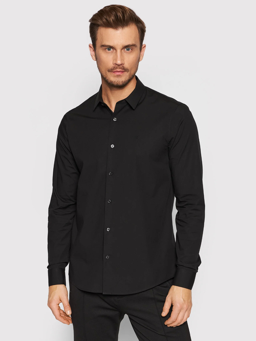 Calvin Klein pánska čierna košeľa