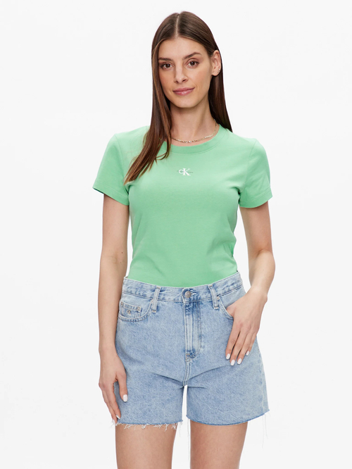 Calvin Klein dámske svetlozelené tričko