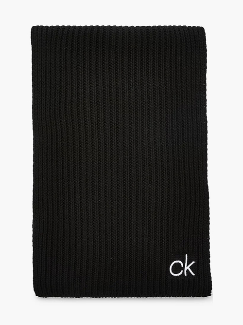 Calvin Klein pánska čierna šála