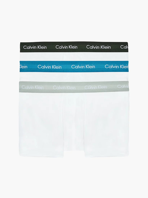 Calvin Klein pánske biele boxerky 3pack