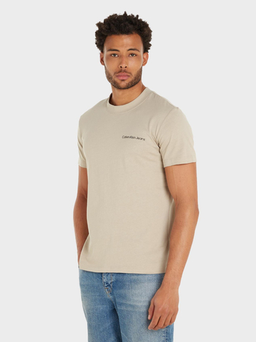 Calvin Klein pánske béžové tričko