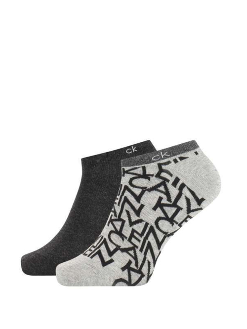 Calvin Klein pánske šedé ponožky 2 pack