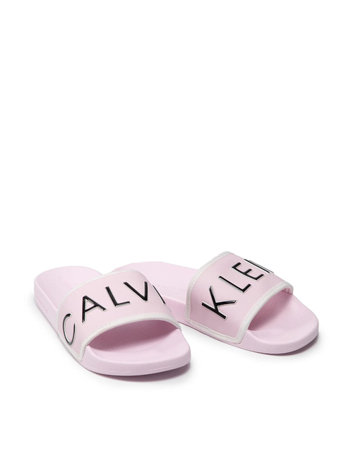 Calvin Klein dámske ružové šľapky
