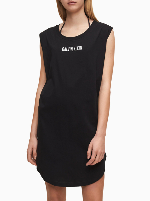 Calvin Klein dámske čierne šaty Beach