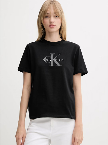 Calvin Klein dámske čierne tričko
