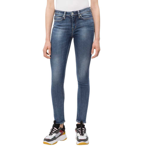 Calvin Klein dámske modré džínsy