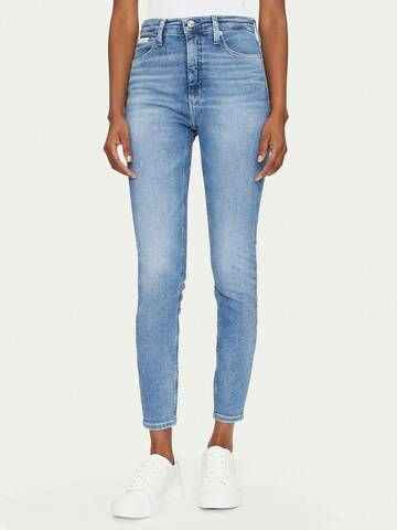 Calvin Klein dámske modré džínsy
