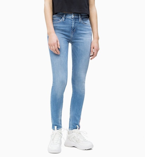 Calvin Klein dámske svetlomodré džínsy