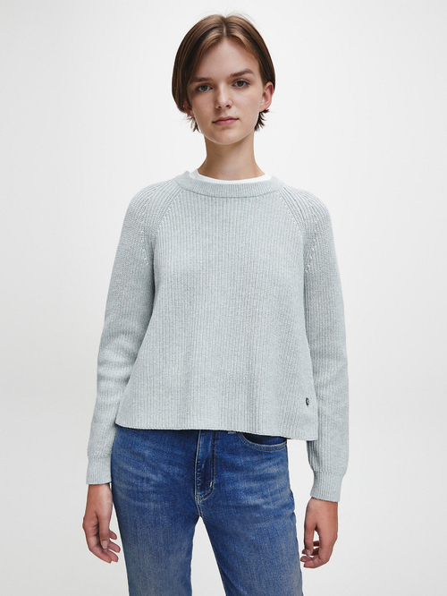 Calvin Klein dámsky šedý sveter