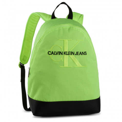 Calvin Klein neónovo zelený uni batoh