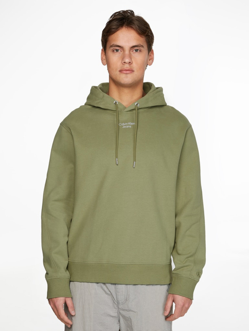 Calvin Klein pánska zelená mikina