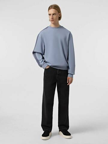 Calvin Klein pánska šedo-modrá mikina 