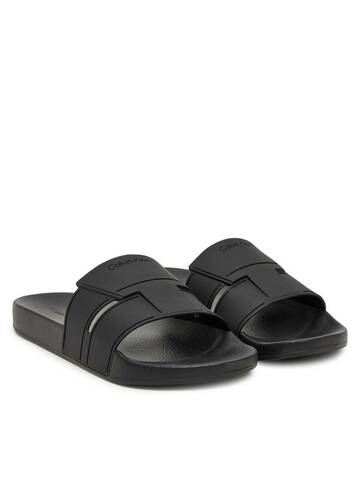 Calvin Klein pánske čierne šľapky