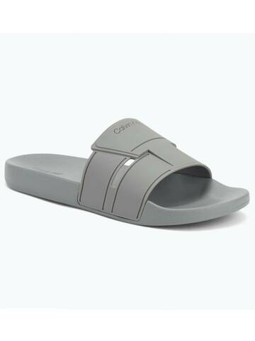 Calvin Klein pánske šedé šľapky