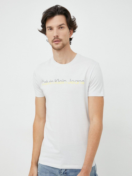 Calvin Klein pánske šedé tričko