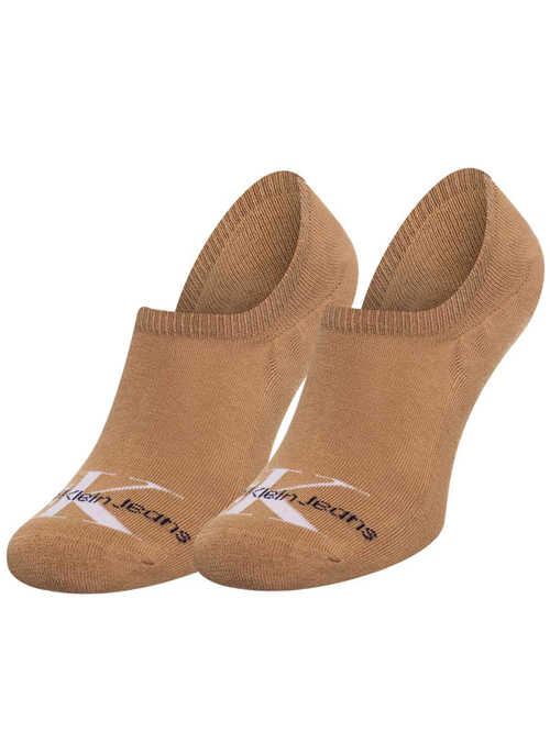 Calvin Klein pánske hnedé ponožky