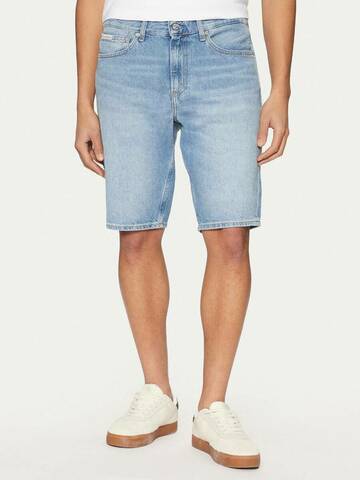 Calvin Klein pánske svetlo modré džínsové šortky