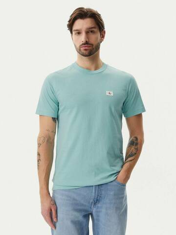 Calvin Klein pánske zelené tričko