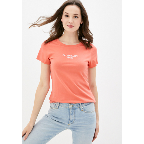 Calvin Klein dámske oranžové tričko