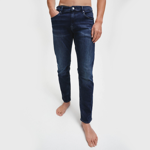 Calvin Klein pánske tmavomodré džínsy